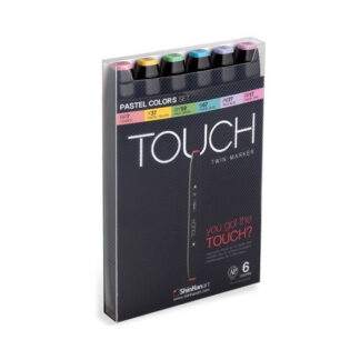 Touch Twin Marker - sæt m/6 populære pas... - Touch