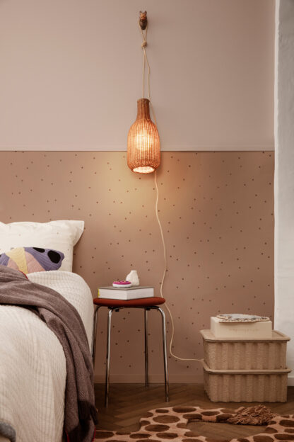 Dot Wallpaper - Dusty Rose - Ferm Living