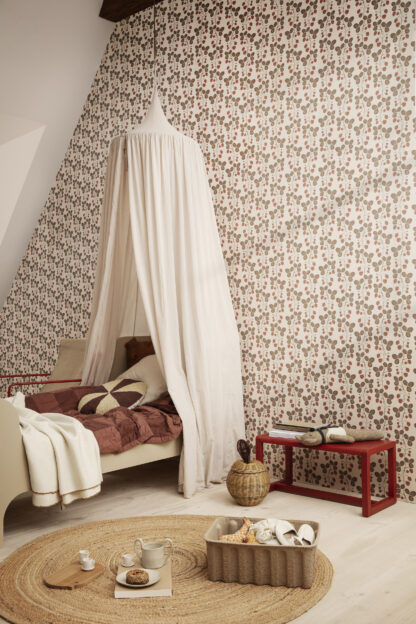 Strawberry Field Wallpaper - Rose - Ferm Living