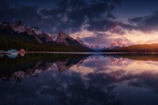 Maligne mountains - Picment