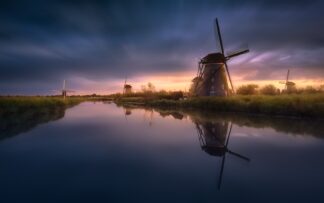 Kinderdijk Windmills - Picment