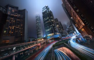 Hong Kong City Lights - Picment