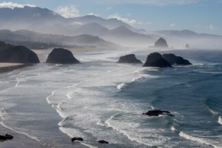 Morning view from Ecola Point - Picment