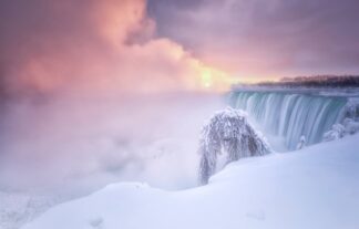 Sunrise at Niagara Falls - Picment