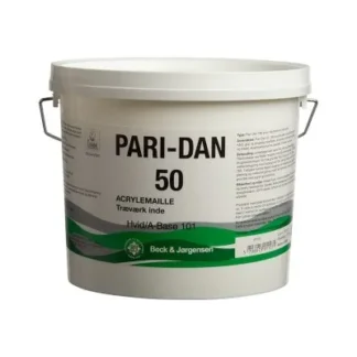 784 Pari-Dan Acrylemalje Glans 50 Vandig - Træmaling - 9 Liter - Vildmedmaling