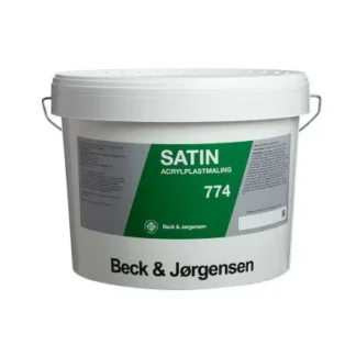 774 B og J Facademaling Satin Acrylplast glans 25 - 2,7 Liter - Beck og Jørgensen