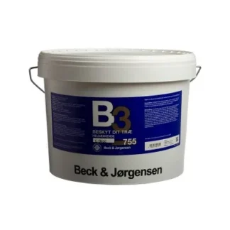 755 B og J Heldækkende træbeskyttelse vandbaseret - 10 Liter - Beck og Jørgensen