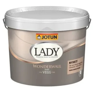 Jotun LADY wonderwall - Glans 5 - 9 Liter - Jotun