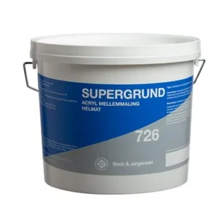 Bj supergrund 726 akrylgrunder - 3 Liter - Vildmedmaling