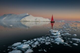 Summer night in Greenland - Picment