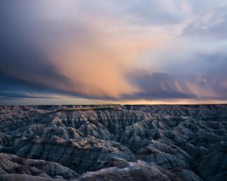 Twilight over Badlands - Picment