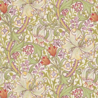 Golden Lily - Olive/Russet - Morris & Co