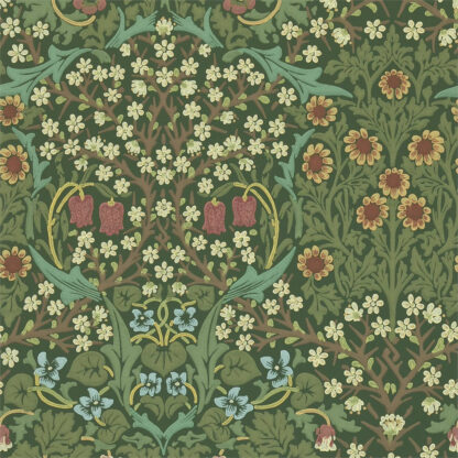 Blackthorn - Green - Morris & Co