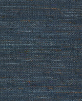 Natural Knotted Weave - Metallic Blue - Eijffinger