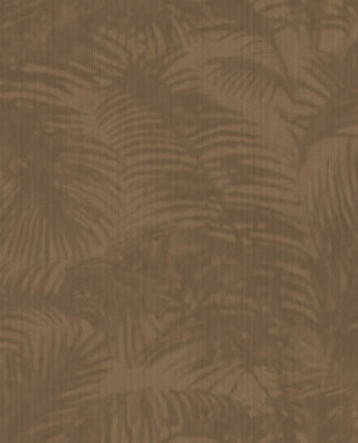 Blurry Palm Leaves - Brown - Eijffinger