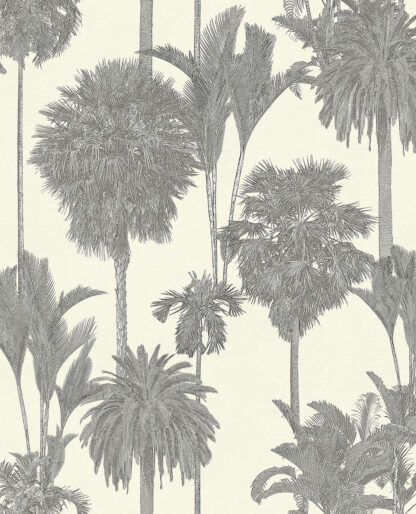 Vintage Palms - Black/White - Eijffinger