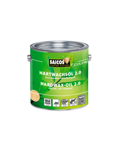 Saicos Ecoline Hårdvoksolie 2.0 - 0,75 L - Saicos