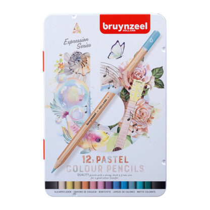 Bruynzeel colour pencils pastel - 12 stk... - Bruynzeel