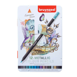 Bruynzeel colour pencils metallic - 12 s... - 227323