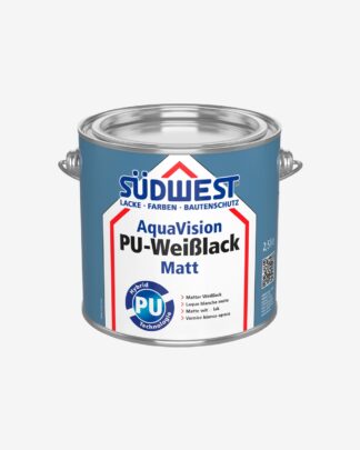 AquaVision PU-weisslack - Matt - 2,5 L - Südwest