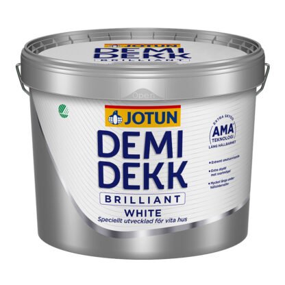 Jotun Demidekk Brilliant White - Træværksmaling 0,68 L