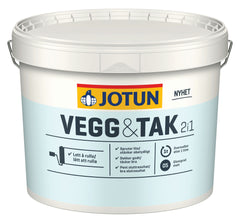 Jotun Væg & Loft Glans 5 - 9 L - Jotun