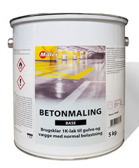 Miller Betonmaling / Lak - 7035 Grå - 5 L - Fluenskjold