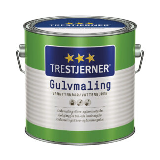 Trestjerner Gulvmaling Halvblank 2,7 L