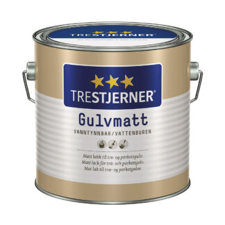 Trestjerner Gulvmat - Gulvlak 3 L