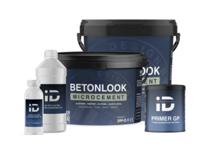 Microcement Kit / ikke-absorberende overflade 10 kvm Silk - Betonlook