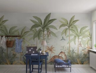 Wild Jungle Mural - Boråstapeter