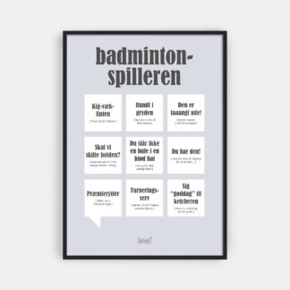 Badmintonspilleren - Dialægt