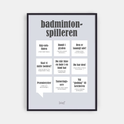 Badmintonspilleren - Dialægt