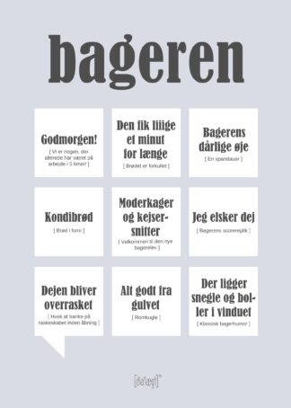 Bageren-A3 - Dialægt