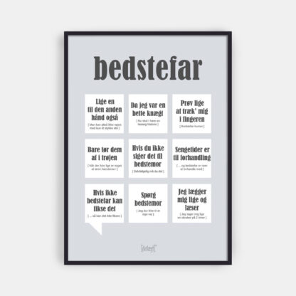 Bedstefar - Dialægt