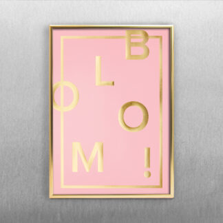 BLOOM! - CANDYPINK - I LOVE MY TYPE