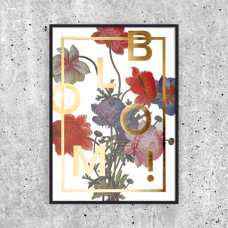 BLOOM! - GOLD - I LOVE MY TYPE