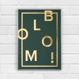 BLOOM! - RACING GREEN - I LOVE MY TYPE