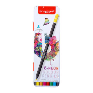 Bruynzeel colour pencils neon - 6 stk. -... - 227323