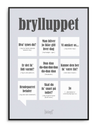 Brylluppet-A3 - Dialægt