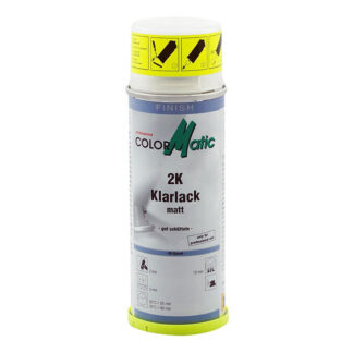 2k Klarlak på spray - 200 ml. (Topkvalit... 1 stk. Mat - Colormatic