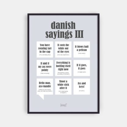 Danish Sayings III - Dialægt