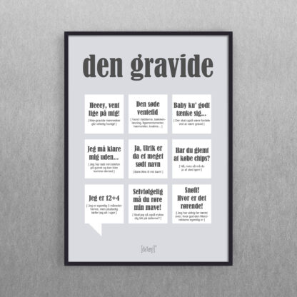 Den gravide - Dialægt