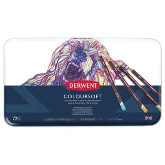 Derwent Coloursoft - 72 stk. - RESTSALG - Derwent