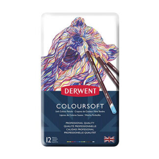 Derwent Coloursoft - 12 stk. - Fast Lavp... - Derwent