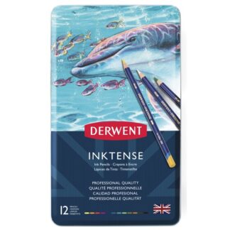 Derwent Inktense - 12 stk. - Fast Lavpri... - Derwent