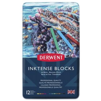 Derwent Inktense Blocks - 12 stk. - Fast... - Derwent