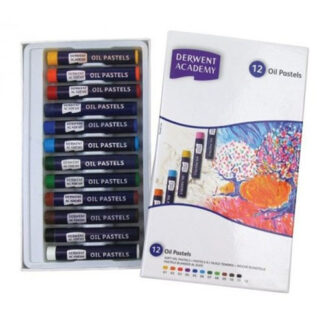 Derwent Oil Pastels - 12 stk. - Fast Lav... - Derwent