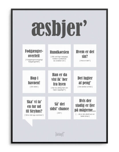 Æsbjer-A3 - Dialægt