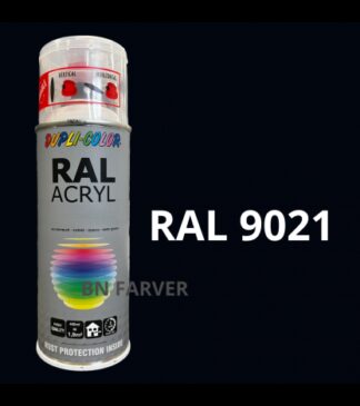 Dupli Color RAL 9021 - Mat - Motip